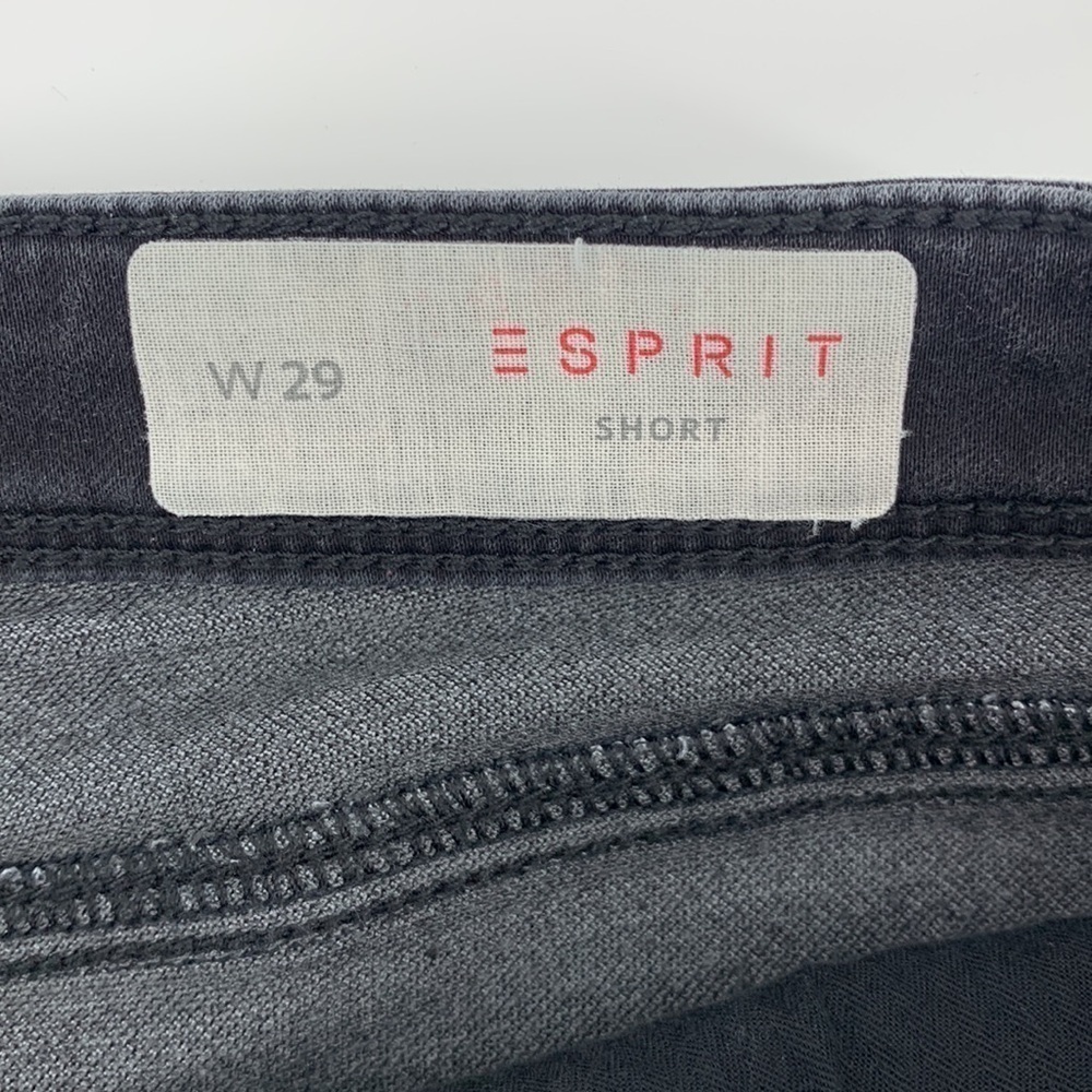 Esprit Black Denim Shorts Women’s Size 29 - Picture 4 of 5